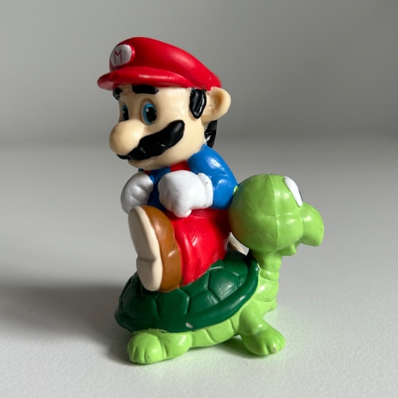 Vintage 1989 PVC Mario Brothers Figures Mario Luigi Koopa Set of 4 - Picture 3 of 16